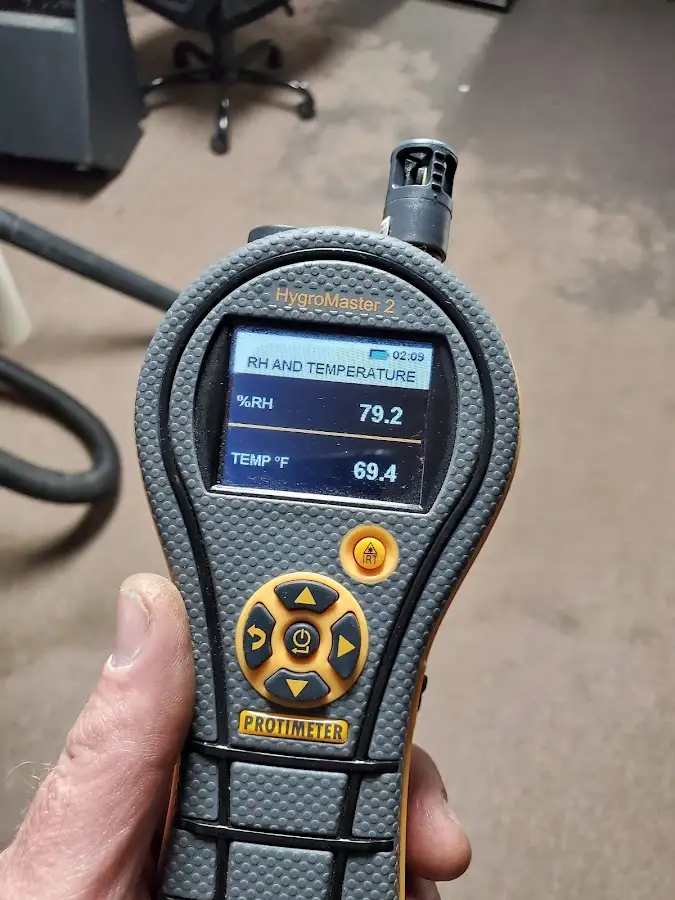 Moisture meter humidity assessment for Fire & Smoke Damage Restoration in Lacey